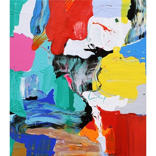 "Magnet'' Mixed Media Painting