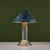 1980s Ron Rezek Galvanized Steel Table Lamp For Sale - Image 5 of 17