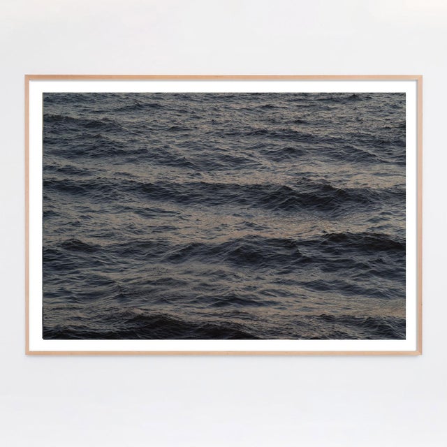 Contemporary "Moebius" Muted Ocean Photograph, 60" X 40" For Sale - Image 3 of 5
