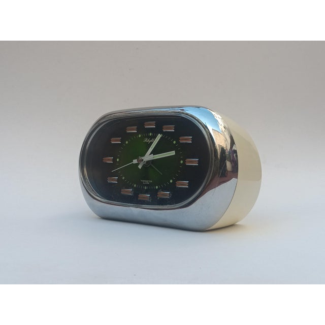 Vintage Rhythm Alarm Clock, 1970s For Sale - Image 6 of 8