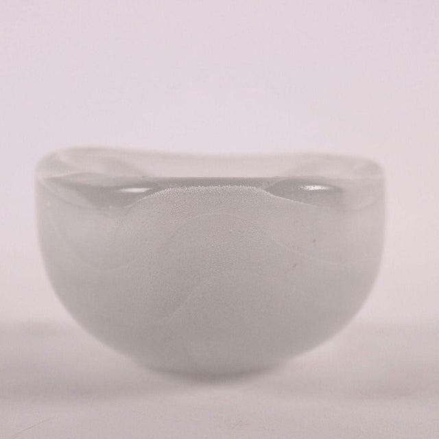 Glass Murano Glass Bowls, 1950s, Set of 3 For Sale - Image 7 of 10