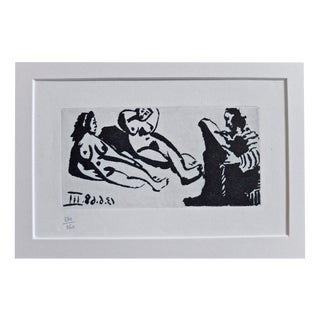 Pablo Picasso, Original Composition from La Celestine, 1971, Etching For Sale