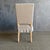 Reese Slip Covered Dining Chair in Belgian Linen Flax For Sale - Image 4 of 7