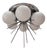 Space Age Sputnik Ceiling Lamp, 1960 For Sale