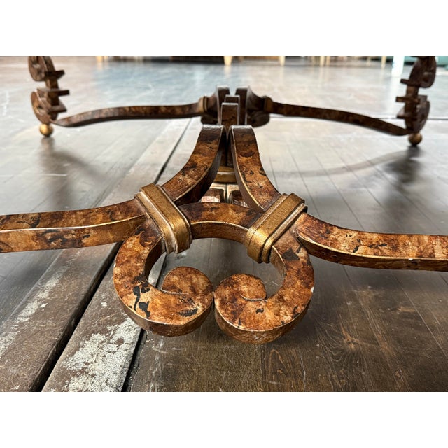 Kreiss Magellan Limestone Top Coffee Table For Sale In San Francisco - Image 6 of 12