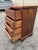Early 20th Century Antique Georgian Style Mahogany Small Chest/ Nightstand For Sale - Image 5 of 14