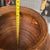 Monumental Vintage Pencil Reed Rattan Floor Vase, 27" For Sale - Image 4 of 4