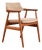 Mid-Century Modern Danish Teak Armchair by Svend Åge Eriksen for Glostrup, 1960s For Sale