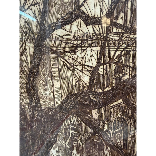 Original Etching Union + Hyde Street, San Francisco For Sale - Image 11 of 12