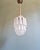 Art Deco Skyscraper Pendant Light in Frosted Glass, 1930s For Sale - Image 3 of 12