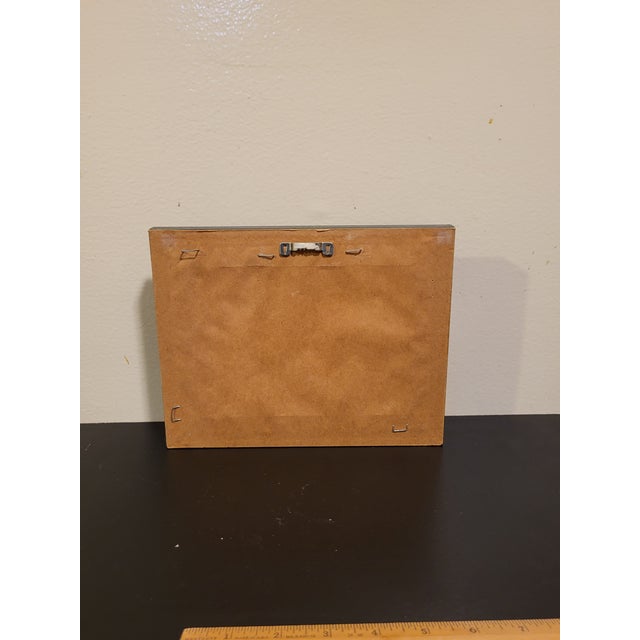 Early 20th Century Early 20th Century Warren Kimble Rabbit Framed Folk Art Print For Sale - Image 5 of 9