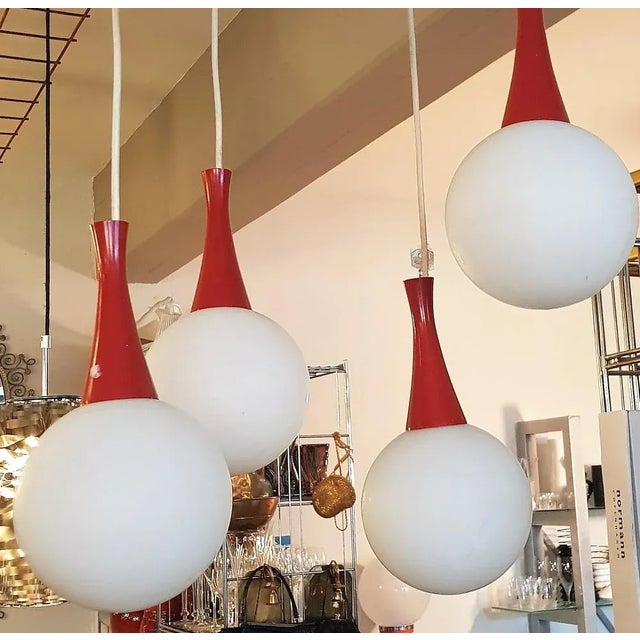 Cascade Space Age Ceiling Light by Richard Essig For Sale - Image 4 of 4