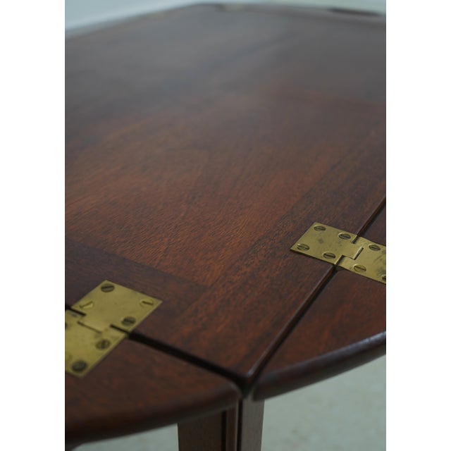Vintage Mahogany Butler’s Tray Coffee Cocktail Table For Sale - Image 11 of 16