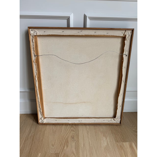 Harley Francis 1985 Postmodern Figurative Oil Painting For Sale - Image 4 of 6