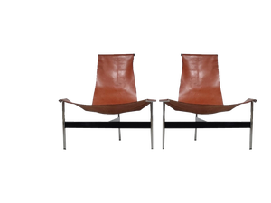 Set of 3LC T-Chairs by Katavolos and Kelley for Laverne International, 1950s