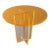 Transparent Neon Orange Lucite Dining Table For Sale