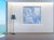 Cornflower Blue "Reflection" by Trixie Pitts Large Abstract Expressionist Oil Painting For Sale - Image 8 of 12