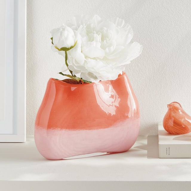 Kenneth Ludwig Chicago Malina Wide Vase For Sale - Image 4 of 5