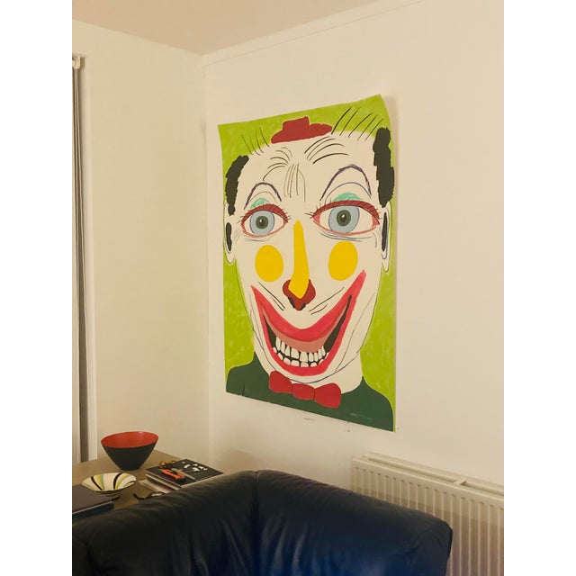 Postmodern Frederick James Brown, Jules, 1990, Silkscreen Print For Sale - Image 3 of 8