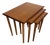 Danish Modern Teak Nesting Tables -Set of 3 For Sale