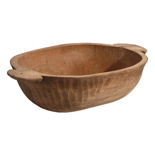 Antique Primitive Style Bowl, 1900 For Sale