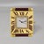 Mid-Century Modern Alarm Clock Pendulette from Cartier, Swiss, 1990s For Sale - Image 3 of 10