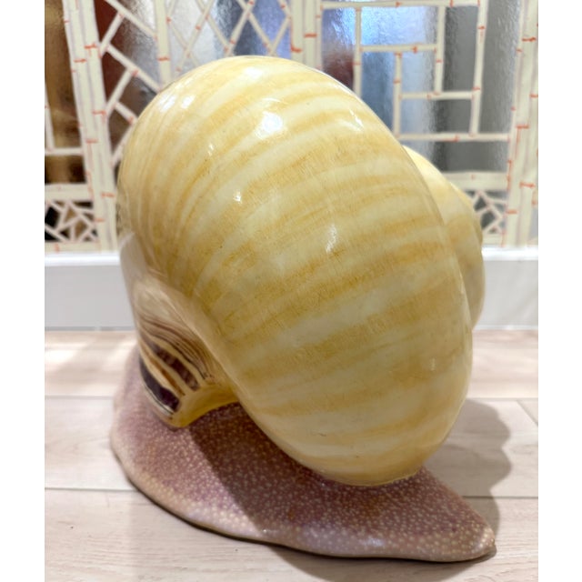 Rare Large Sergio Bustamante Signed/Numbered Snail Sculpture For Sale - Image 12 of 12