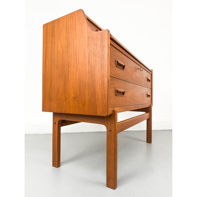 Teak Secretary Desk by Arne Wahl Iversen for Vinde Møbelfabrik, 1960s For Sale - Image 11 of 18