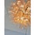 Clear and Gold Petali-Selle Murano Glass Chandelier by Simoeng For Sale - Image 7 of 9