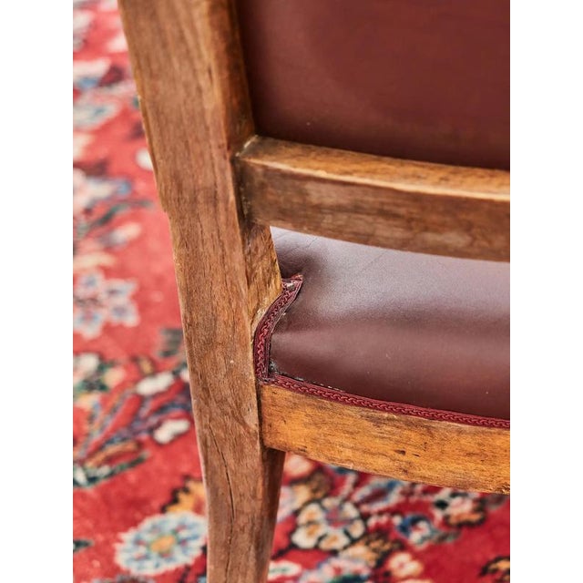 A representative set of ten chairs in the Louis XVI style with rich carved decoration. The chair construction is made of...