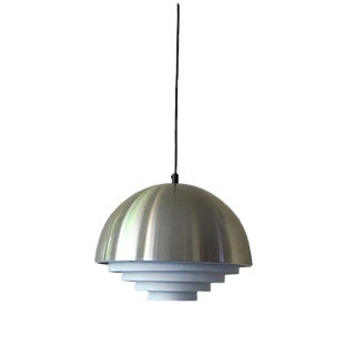 Mid-Century Scandinavian Brass Pendant Light, 1960s For Sale