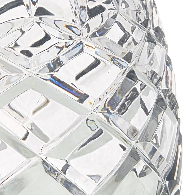 Rogaska Crystal Hamilton Lead Crystal Decanter With Stopper 10.75" For Sale - Image 10 of 11