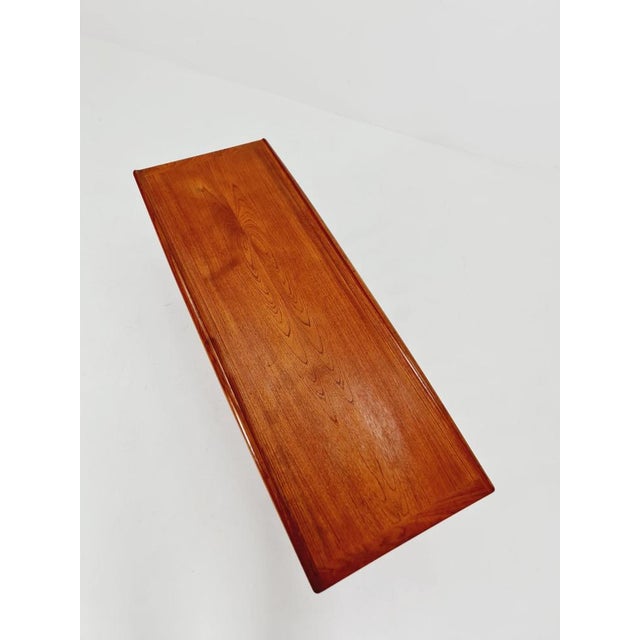 Brown Danish Teak Coffee Table by Grete Jalk for Glostrup Møbelfabrik, 1960s For Sale - Image 8 of 11