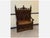Brown Antique Neo-Gothic Sensational Chest Bench, 1880 For Sale - Image 8 of 14