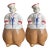 Art Deco Pottery Guild “Happy Jack” Sailor Boy Cookie Jars - Pair For Sale