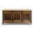 Sideboard in Mahogany and Breccia Marble For Sale