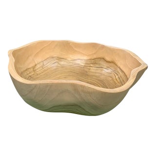 Medium Wooden Bowl For Sale