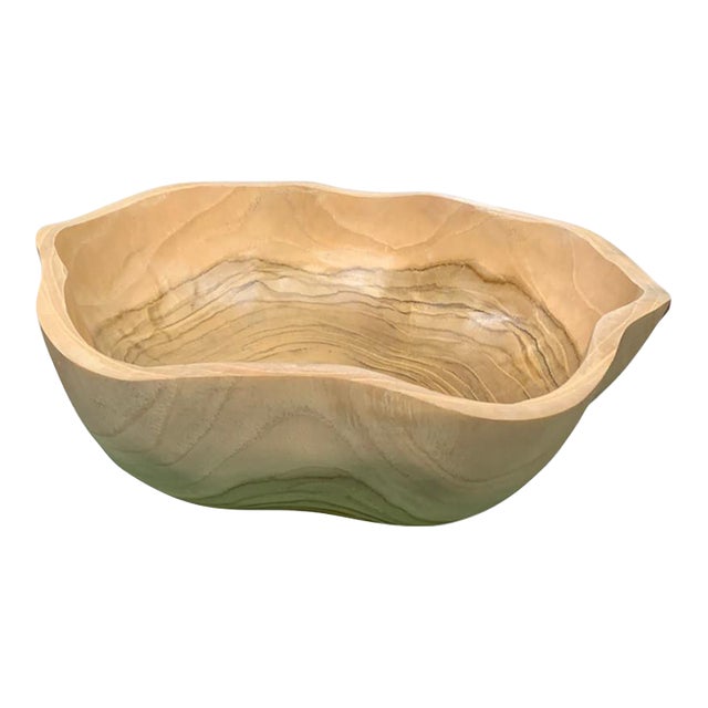 Medium Wooden Bowl For Sale