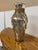 Twine Wrapped Mercury Glass Bottles, Set of Two For Sale - Image 10 of 12