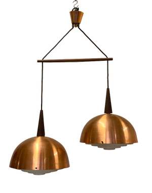 Chandelier in the style of Louis Poulsen, 1960s
