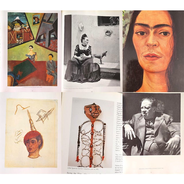 Blue 1990s "The World of Frida Kahlo: The Blue House" Exhibit Catalog For Sale - Image 8 of 11