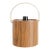 1970s Faux Woodgrain Ice Bucket For Sale
