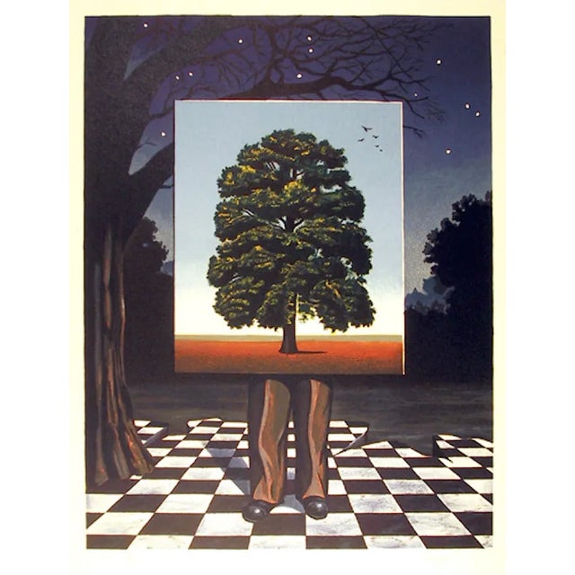 Michael Hasted, "A Public Outcry," Lithograph For Sale