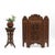 Antique Anglo Indian Teak Folding Low Screen, 1890 For Sale - Image 10 of 11