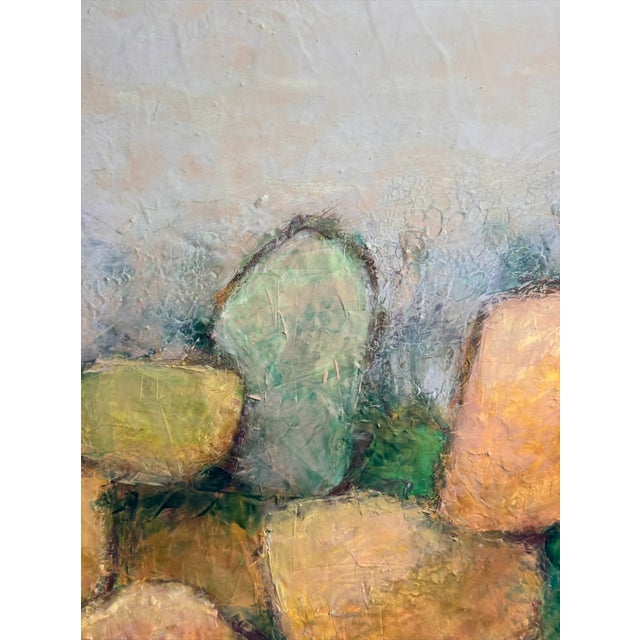 Abstract "Is It Even Real" Original Mixed-Media Abstract on Panel by Zac Woodiel For Sale - Image 3 of 11