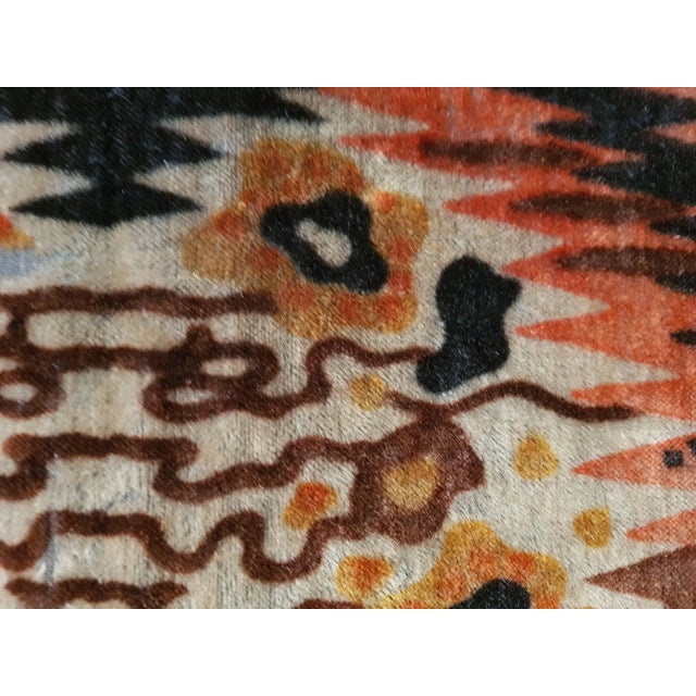 1920s Mohair Rug, 1920s For Sale - Image 5 of 7