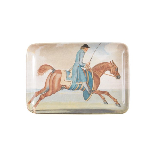 2020s Equine Horse Trays, Set of 6 For Sale - Image 5 of 9