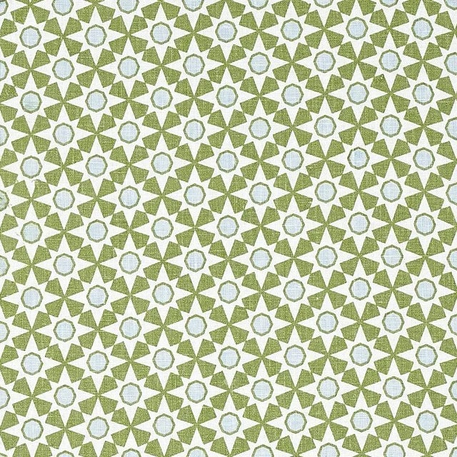 Serendipity is a small-scale, supremely usable starburst print on 100% linen with a happy sophistication and endless...