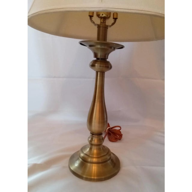 1980s Mid-Century Stiffel Table Lamp For Sale - Image 5 of 8