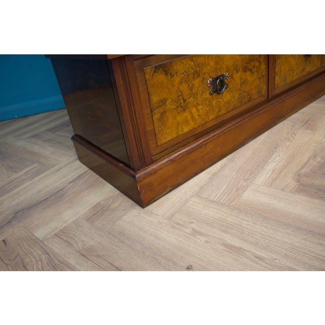 Antique Victorian Walnut Wardrobe or Hall Cupboard, 1890s For Sale - Image 15 of 18